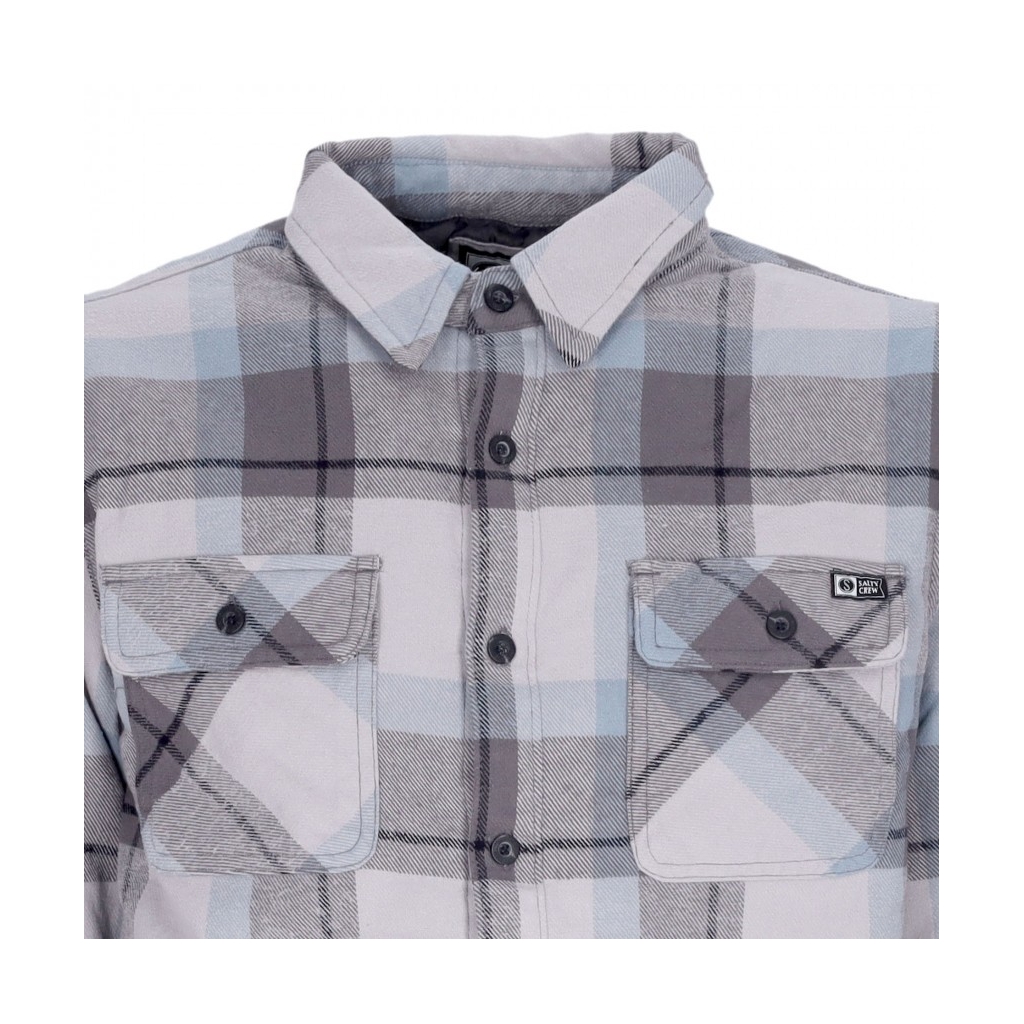 camicia imbottita uomo dawn patrol shacket GREY