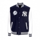 giubbotto college uomo mlb wordmark varsity jacket neyyan NAVY