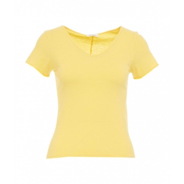 T-shirt Aksun giallo