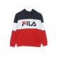 felpa cappuccio ragazzo olena blocked hoodie TRUE RED/BLACK IRIS/BRIGHT WHITE