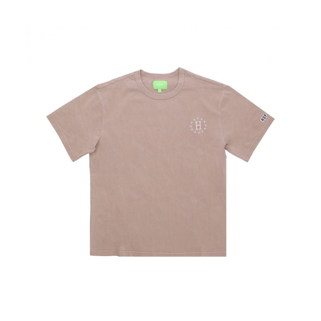 maglietta uomo 12 galaxies faded relaxed top KHAKI