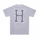 maglietta uomo sideline tee ATHLETIC GREY