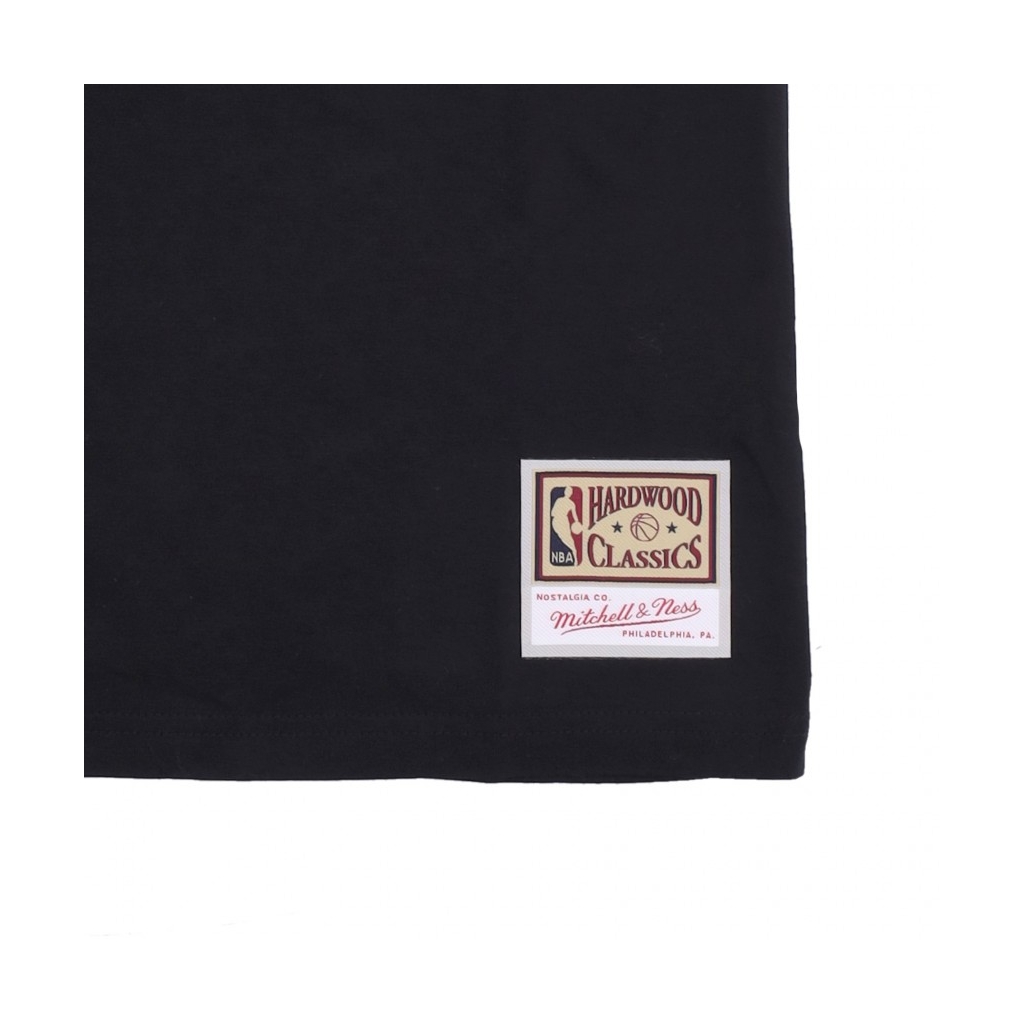 maglietta uomo nba team logo tee chibul BLACK