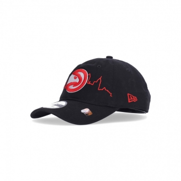 cappellino visiera curva uomo nba tip off 920 atlhaw BLACK/ORIGINAL TEAM COLORS