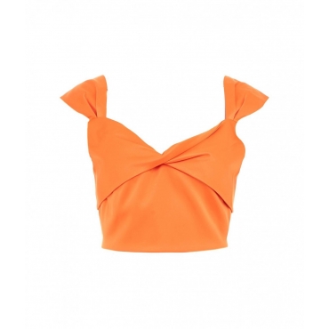 Top Laryn arancione