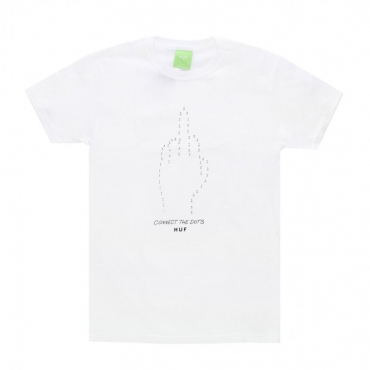 maglietta uomo connect the dots tee WHITE