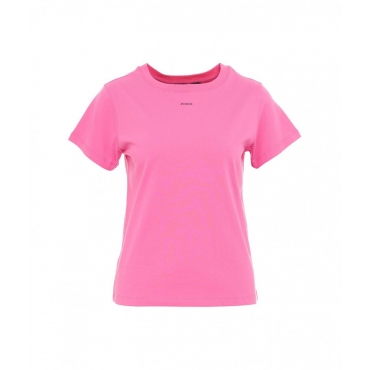 T-shirt con logo pink