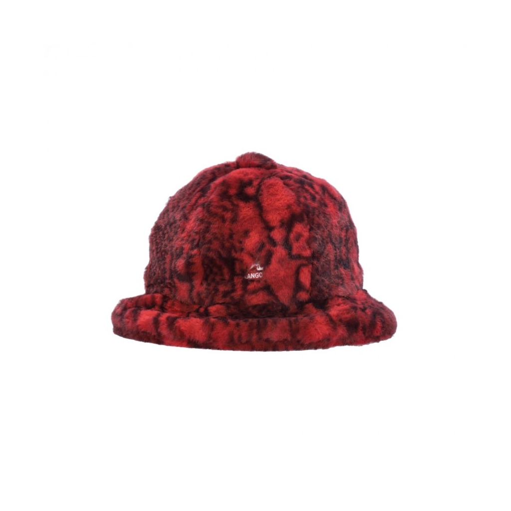 cappello da pescatore uomo faux fur casual RED SNAKE