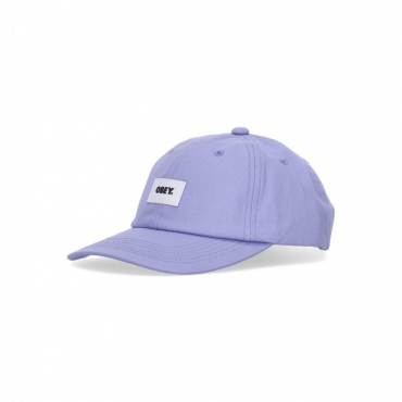 cappellino visiera curva uomo bold label organic 6 panel DIGITAL VIOLET