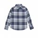 camicia manica lunga ragazzo dawn patrol boys l/s flannel DARK SLATE