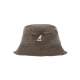 cappello da pescatore uomo cord bucket NICKEL