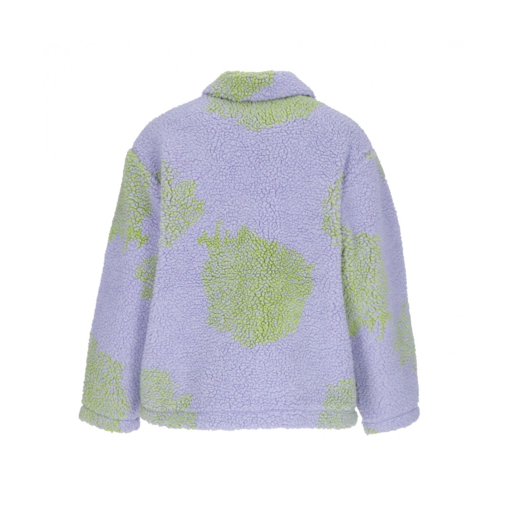 orsetto donna bistro sherpa jacket DIGITAL VIOLET MULTI