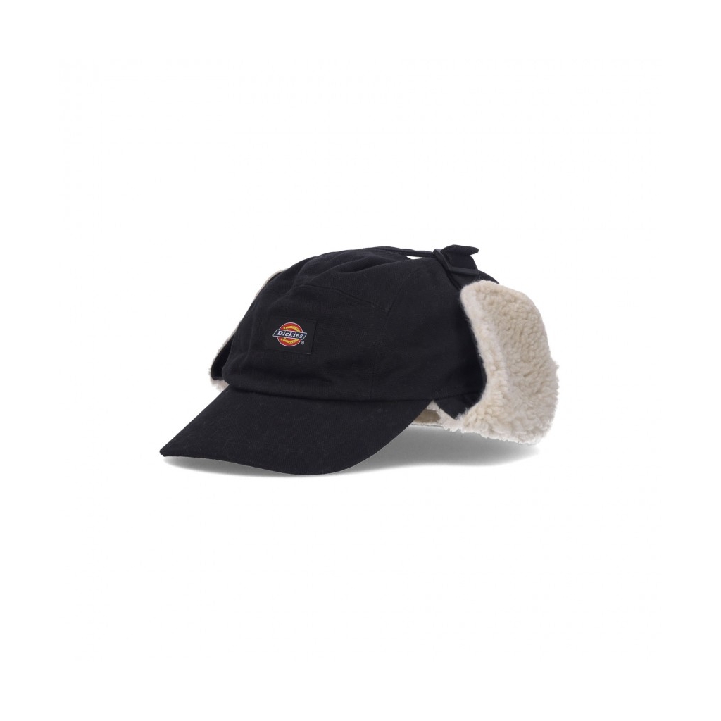 cappellino visiera curva uomo duck canvas king cove BLACK