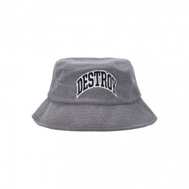 cappello da pescatore uomo destroy rebuild bucket ATHLETIC GREY