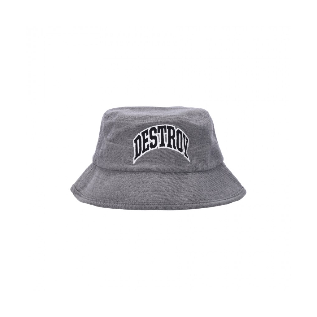 cappello da pescatore uomo destroy rebuild bucket ATHLETIC GREY