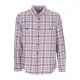 camicia manica lunga uomo cole woven l/s LILAC CHALK MULTI