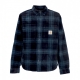 camicia imbottita uomo ginnis shirt jack GINNIS CHECK/DEEP TEAL