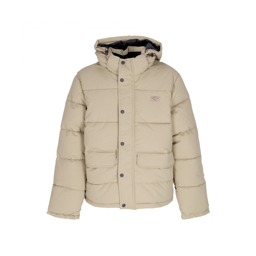 piumino uomo glacier view puffer KHAKI