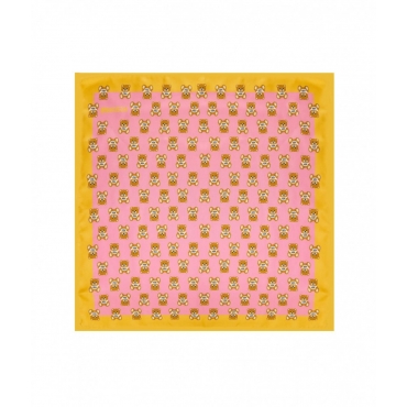 Foulard in seta rosa