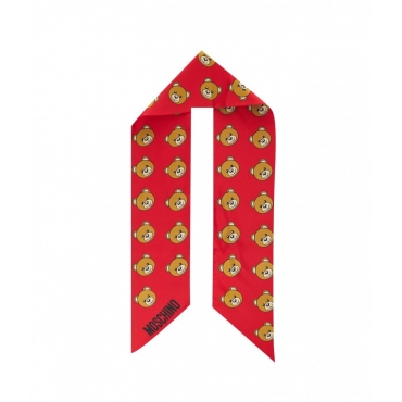 Foulard in seta rosso