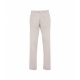 Pantaloni in cottone crema