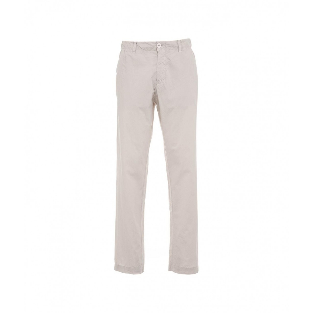 Pantaloni in cottone crema