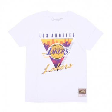 maglietta uomo nba final seconds tee hardwood classics  loslak WHITE