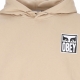 felpa cappuccio uomo eyes icon hood premium fleece OAT MILK