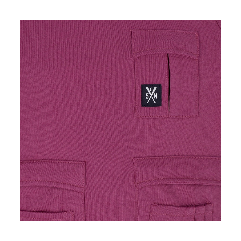 felpa cappuccio uomo retrofuture combat hoodie PURPLE
