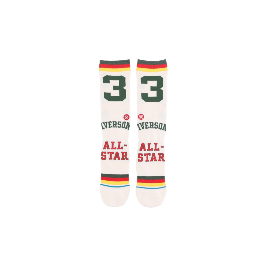 calza media uomo hbcu OFF WHITE