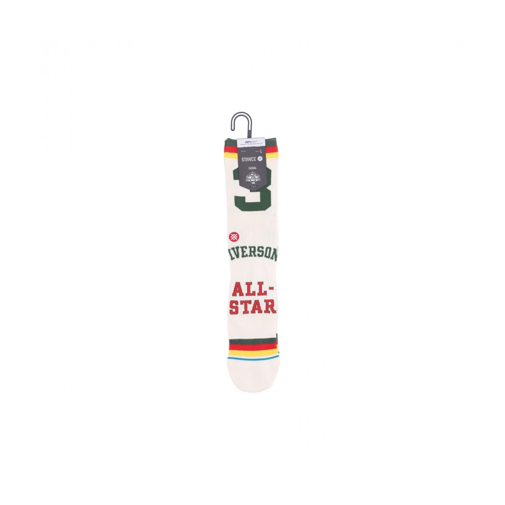 calza media uomo hbcu OFF WHITE