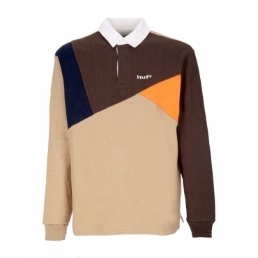 polo manica lunga uomo mixed up l/s knit polo KHAKI