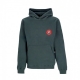felpa cappuccio uomo red cap hoodie HUNTER GREEN
