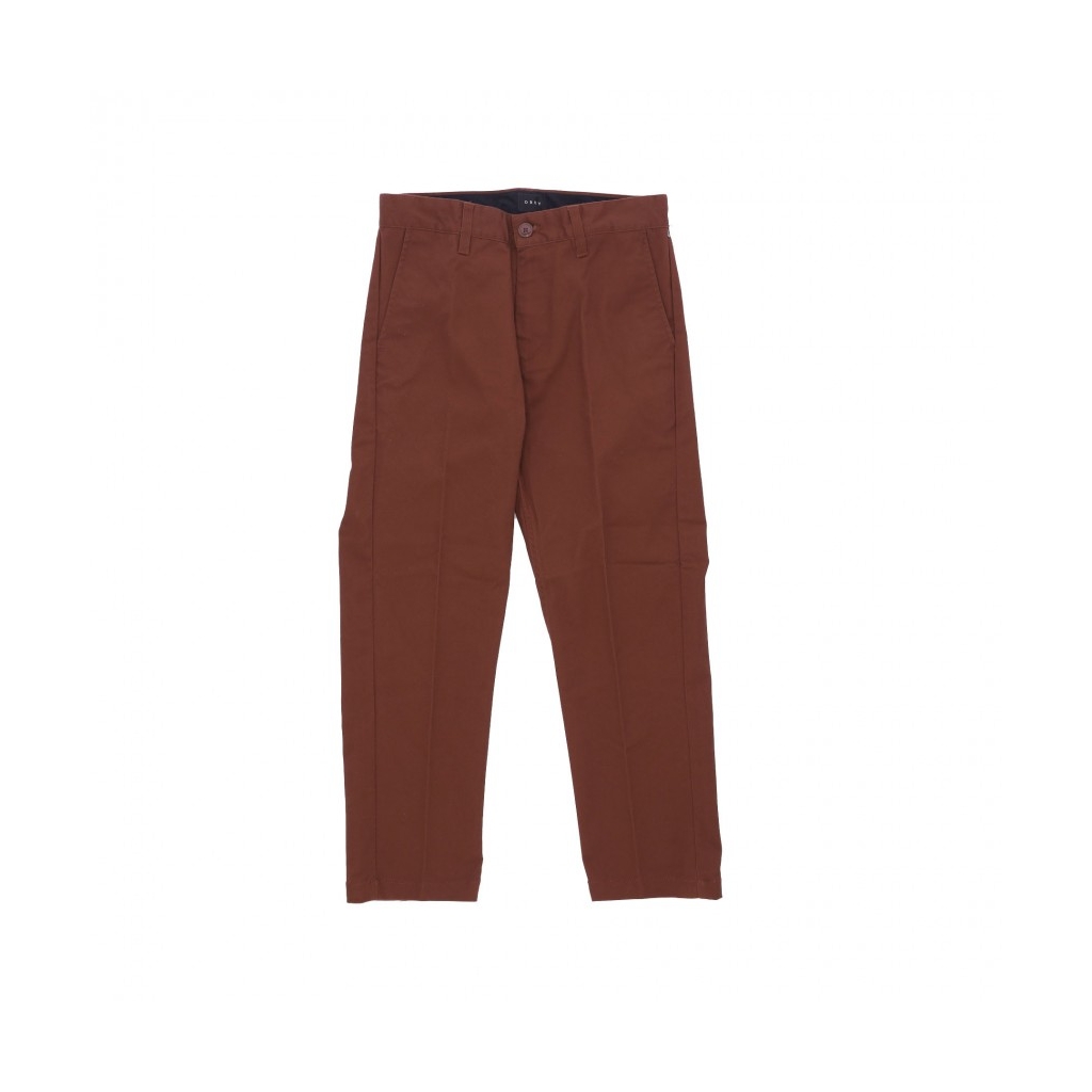 pantalone lungo uomo straggler flooded pants SEPIA BROWN