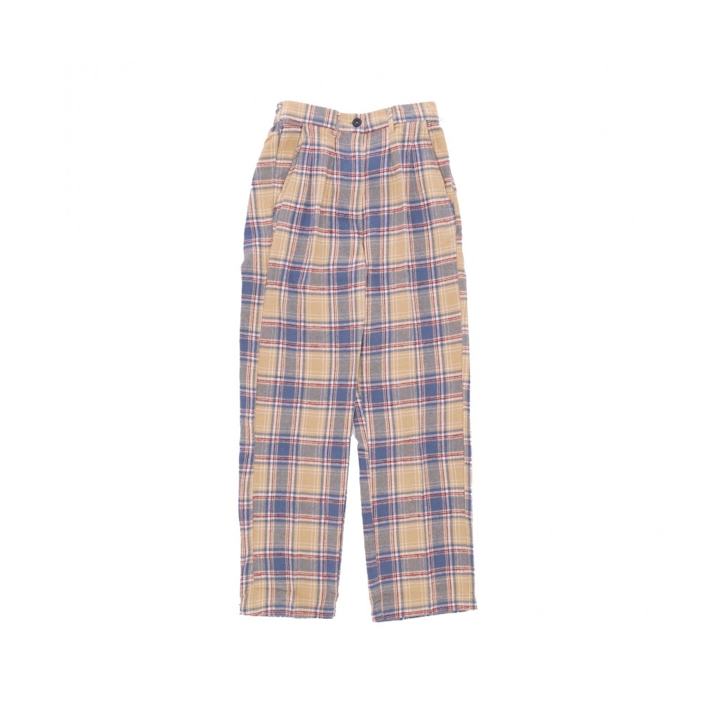 pantalone lungo donna pia flannel pant VINTAGE BLUE MULTI