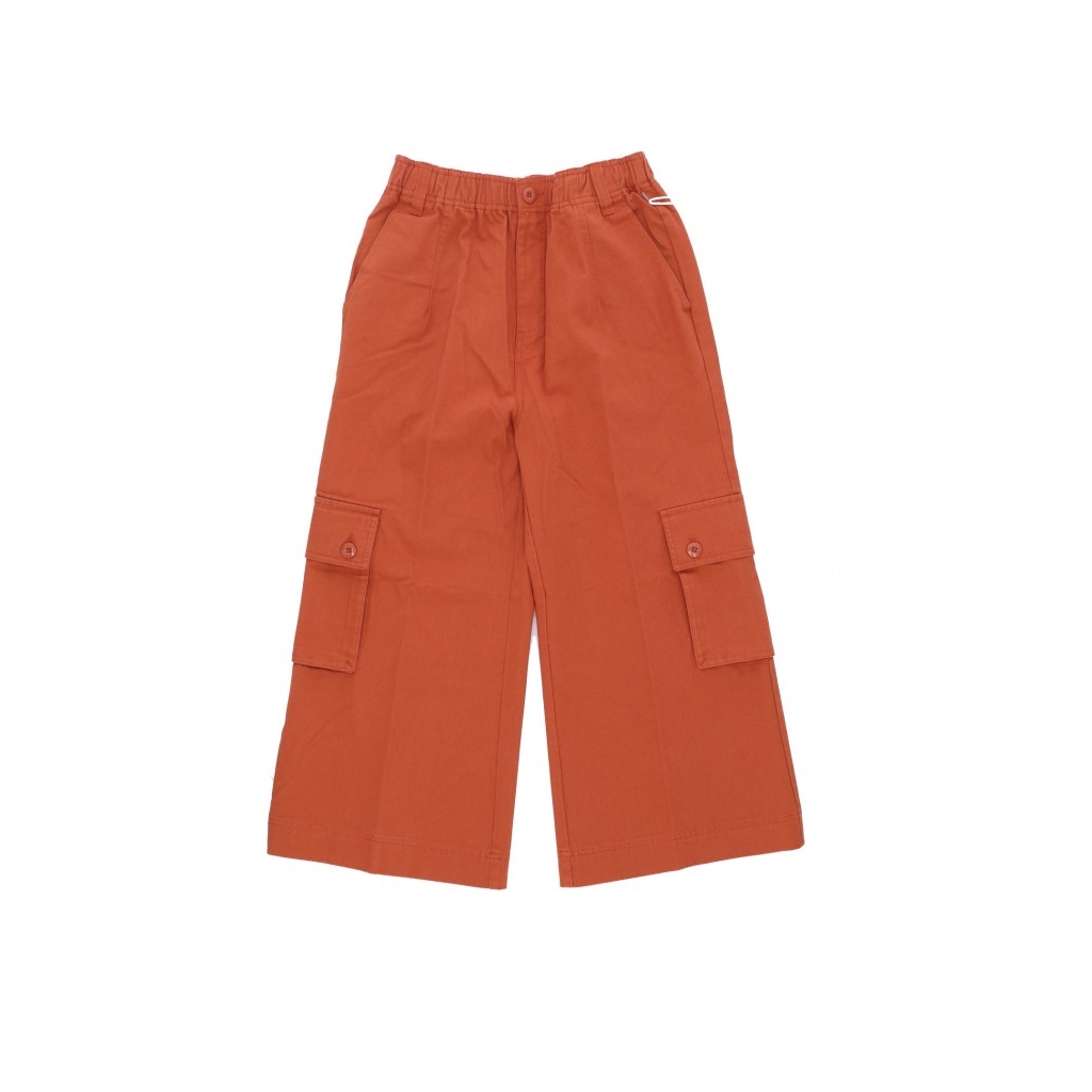 pantalone lungo donna hazel cropped wide pant BOMBAY BROWN