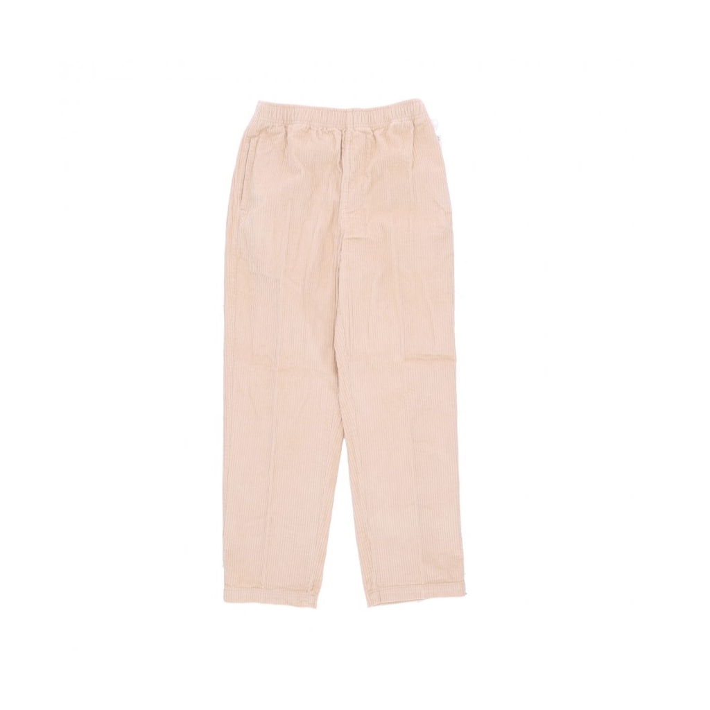 pantalone lungo uomo easy cord pant IRISH CREAM