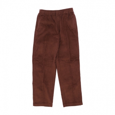 pantalone lungo uomo easy cord pant SEPIA