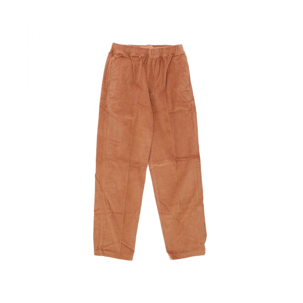 pantalone lungo uomo easy cord pant BROWN SUGAR