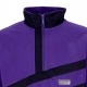 felpa collo alto uomo range quarter zip polar fleece PURPLE