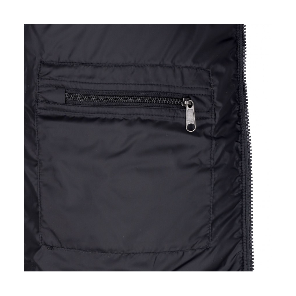 orsetto uomo high pile nuptse jacket BLACK