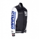 giubbotto bomber uomo nfl team origins varsity satin jacket neygia BLACK/WHITE