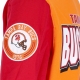 felpa girocollo uomo nfl all over crew 20 tambuc ORANGE