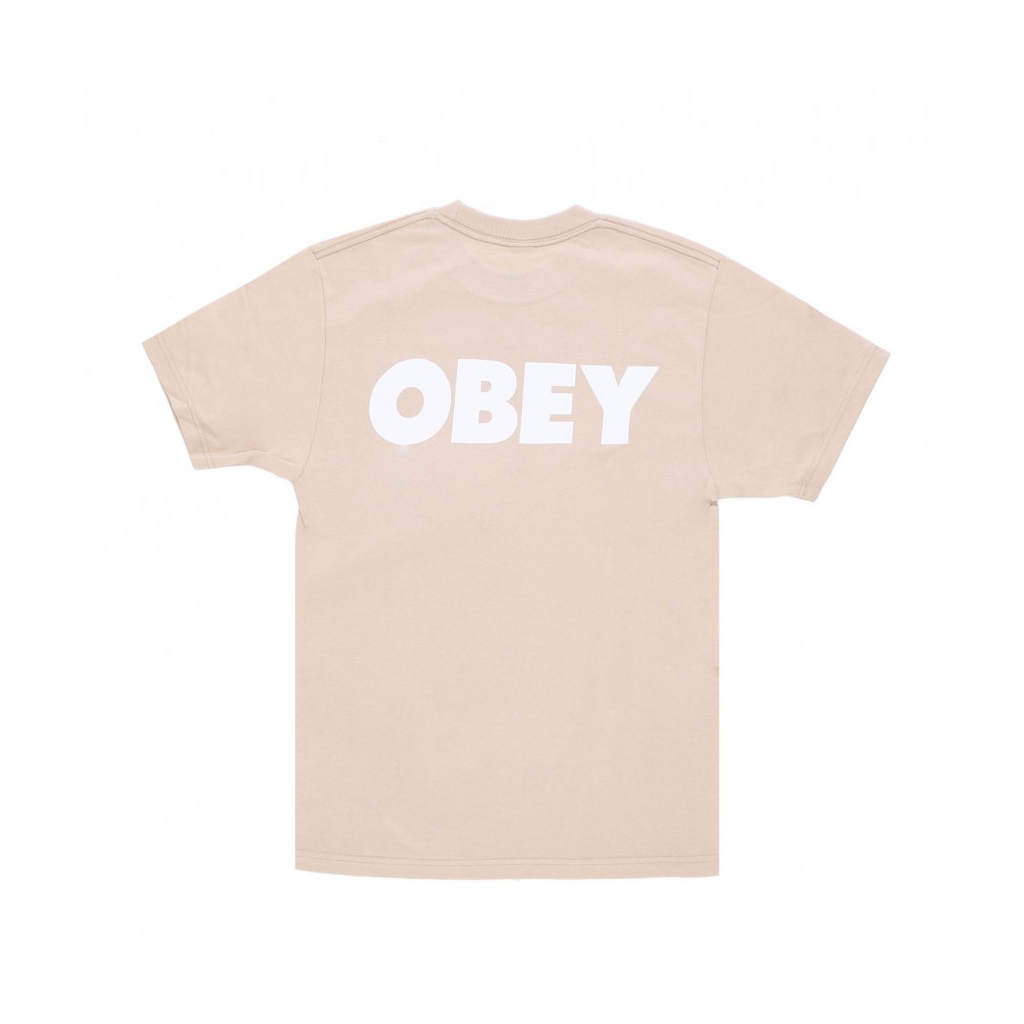 maglietta uomo obey 2 classic tee SAND