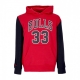 felpa cappuccio uomo nba fashion fleece hoodie 1996 no 33 scottie pippen hardwood classics chibul ORIGINAL TEAM COLORS