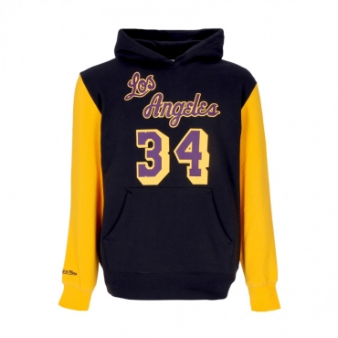 felpa cappuccio uomo nba fashion fleece hoodie 2004 no 34 shaquille oneal hardwood classics loslak ORIGINAL TEAM COLORS