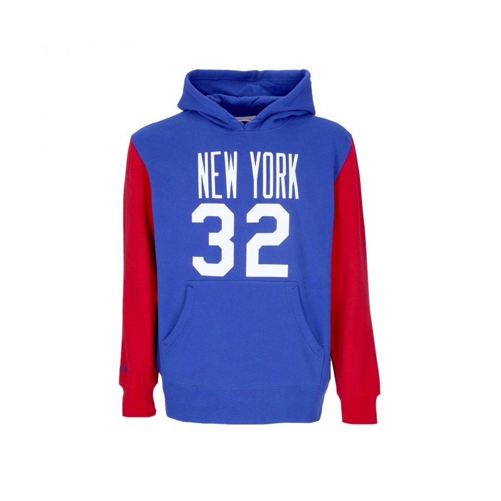 felpa cappuccio uomo nba fashion fleece hoodie 1974 no 32 julius erving hardwood classics  neynet ORIGINAL TEAM COLORS