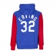 felpa cappuccio uomo nba fashion fleece hoodie 1974 no 32 julius erving hardwood classics  neynet ORIGINAL TEAM COLORS