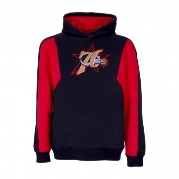 felpa cappuccio uomo nba color blocked fleece 20 hardwood classics  phi76e ORIGINAL TEAM COLORS