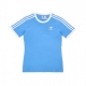 maglietta donna 3 stripes tee PULSE BLUE